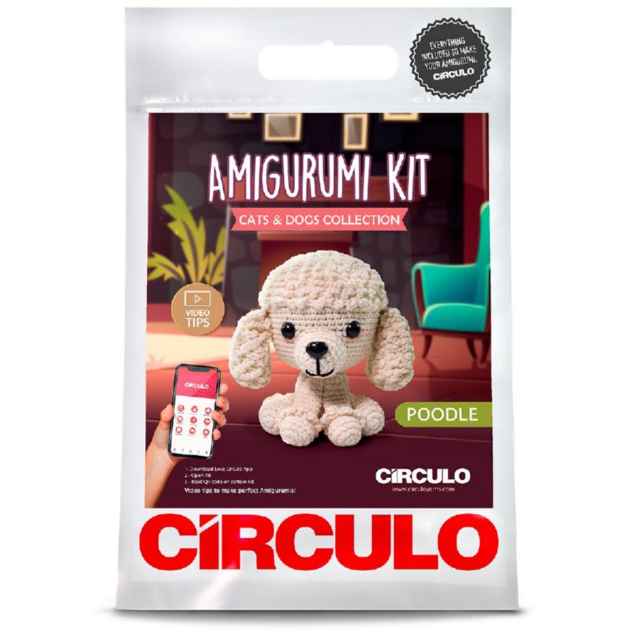 3 AMIGURUMI KIT - CATS & DOGS Poodle -  Пудель. Catalog. Kits