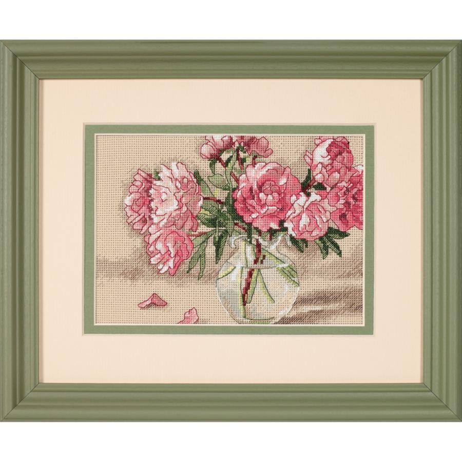 65048 Набір для вишивання хрестом DIMENSIONS Peonies in Vase Півонії у вазі. Catalog. Kits